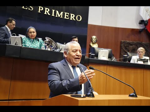 Senador Alfredo Botello: dictamen por el que se ratifica el nombramiento del Embajador en Costa Rica