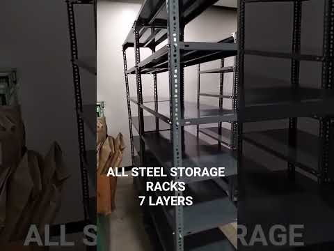 All Steel Shelves - 7 Layers #shelves #plasticshelves #storageracks #furniture #storageshelves