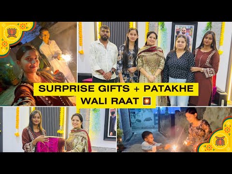 Diwali 2025 Celebration Vlog 🎇 Office to Home Fun | Surprise Gifts 🎁 | Firework Night ✨