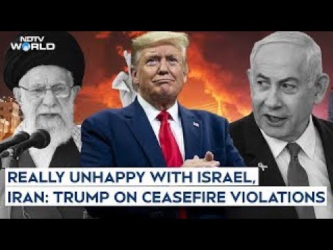 Iran Breaks Ceasefire | "Do Not Drop Those Bombs, Bring Your Pilots Home": Trump To Israel On Iran
