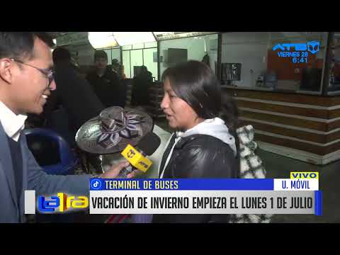 Incrementa la afluencia de pasajeros en la terminal de buses de Cochabamba
