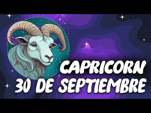 ?? ?? ?? ?Á ?? ?? Capricornio  Horoscopo de hoy 30 de septiembre de 2024