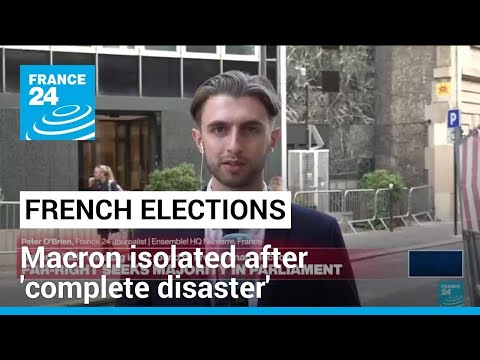 'Complete disaster': Isolated Macron stung by French voters' 'revenge' • FRANCE 24 English