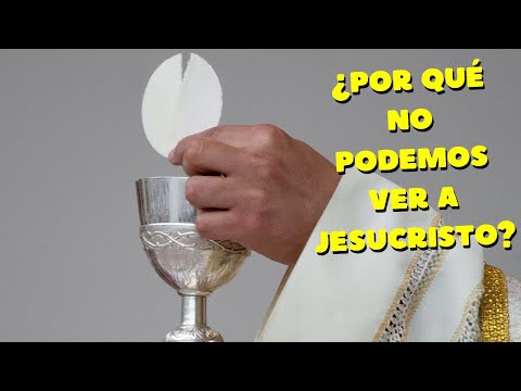 ¿¿¿Por qué no podemos ver a Jesucristo EL TESORO ESCONDIDO DE LA SANTA MISA