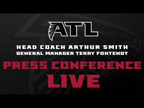 Head Coach Arthur Smith & General Manager Terry Fontenot | End of season press conference video clip