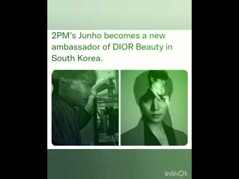 2PM's Junho becomes a new ambassador of DIOR Beauty in South Korea.