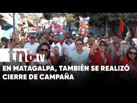 Matagalpa se desborda para celebrar el cierre de campaña - Nicaragua