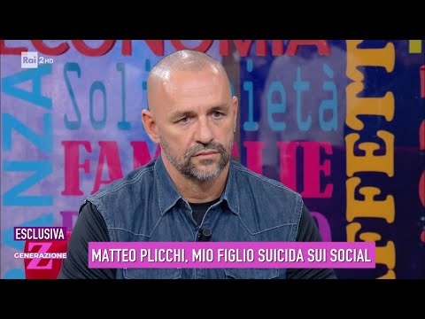 Matteo Plicchi: "Il dolore di aver perso un figlio per colpa dei social" - Generazione Z 05/03/2024