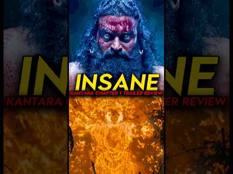 Kantara Chapter 1 Trailer Short Review | Rishab Shetty Next Level Visuals 🔥