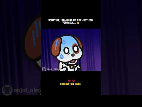 Courage Opens Door That Fear Can Never...😢 #animation #sad #viral #shorts