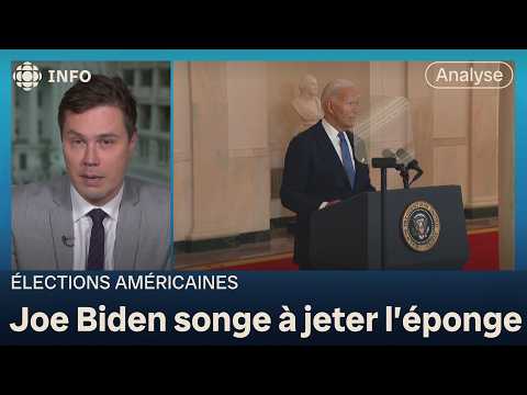 Joe Biden réfléchit à se retirer de la course présidentielle