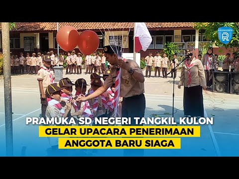 Pramuka SD Negeri Tangkil Kulon Gelar Upacara Penerimaan Anggota Baru Siaga