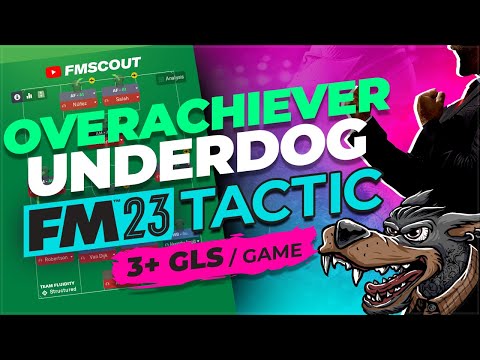 The Underdog Tactic That YOU Need | Best FM23 Tactics