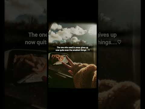 giving up😌 #shorts #viral #feel #sad #pain #words #line #yt #trending #ytshorts