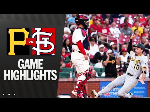 Pirates vs. Cardinals Game Highlights (8/26/25) | MLB Highlights