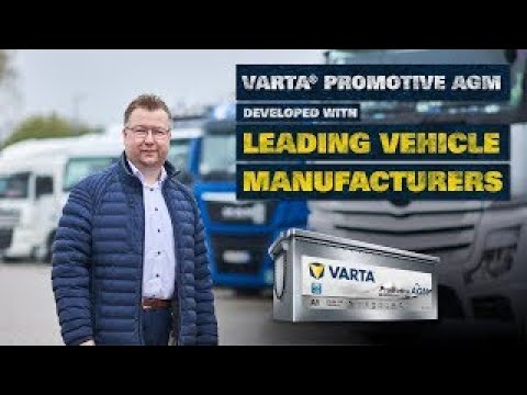 VARTA ProMotive AGM Batteries developed with leading truck manufacturers | VARTA Fleet Program