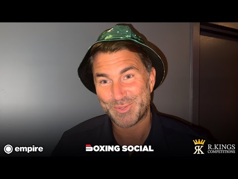 “F**KING SWEET AS A NUT!” EDDIE HEARN REACTS TO KATIE TAYLOR VICTORY