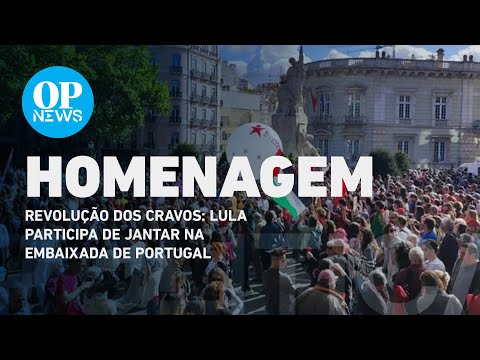 Revolução dos Cravos: Lula participa de jantar na embaixada de Portugal | O POVO NEWS