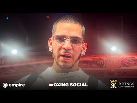 EDGAR BERLANGA FIRES SHOTS AT HAMZAH SHEERAZ AFTER HEATED FACE OFF