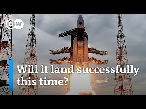 India about to become the fourth country to put a craft on the moon | DW News