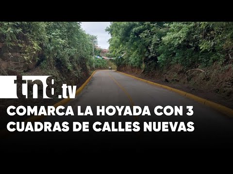En la Comarca La Hoyada la Alcaldía de Managua inauguró 3 cuadras de calles - Nicaragua