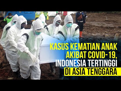 Kasus Kematian Anak Akibat Covid 19 di Indonesia Tertinggi di Asia Tenggara