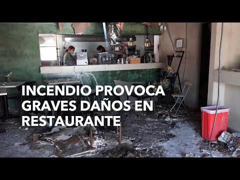 Incendio provoca graves daños en restaurante de Mexicali luego de haber sido remodelado