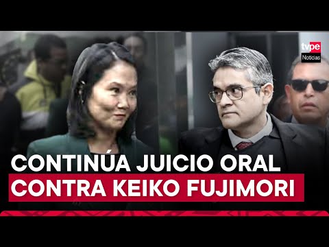 Hoy inició el segundo día del juicio oral contra Keiko Fujimori por el caso Cócteles