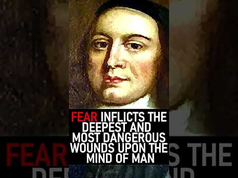 FEAR INFLICTS THE DEEPEST & MOST DANGEROUS WOUNDS UPON THE MIND OF MAN - PURITAN JOHN FLAVEL #shorts