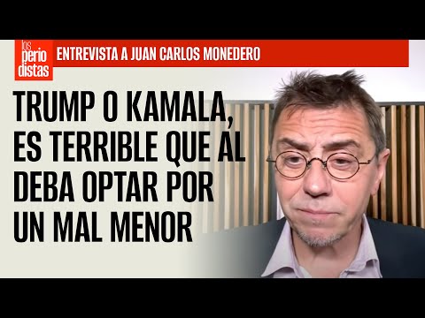 #Entrevista ¬ Trump o Kamala, es terrible que AL deba optar por un mal menor: Monedero