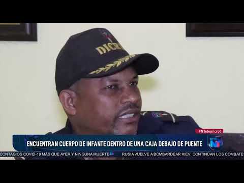 Encuentran cuerpo de infante dentro de una caja debajo de puente