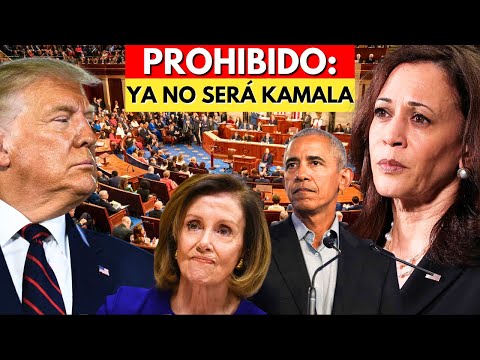 ÚLTIMA HORA: PROHIBEN A KAMALA SER CANDIDATA!