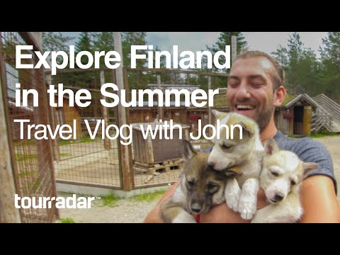 Explore Finland in the Summer: Travel Vlog with John