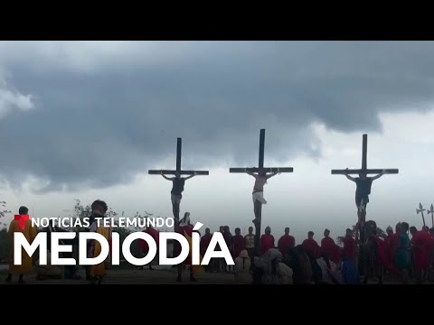 Desde Italia hasta Iztapalapa: así celebra el mundo este Viernes Santo | Noticias Telemundo