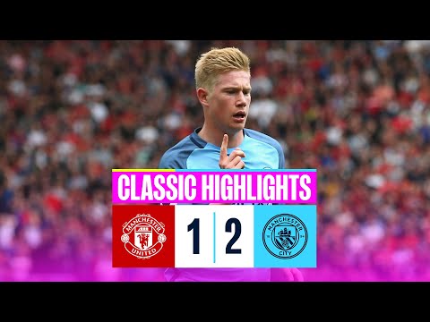 Classic Highlights! | United 1-2 City | PEP WINS HIS FIRST MANCHESTER DERBY