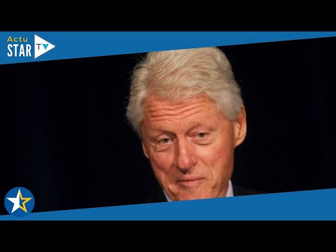 Bill Clinton, ancien président américain, hospitalisé après une infection