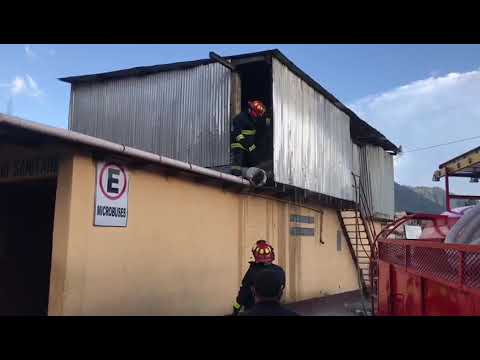 Dos incendios se registraron en Totonicapán