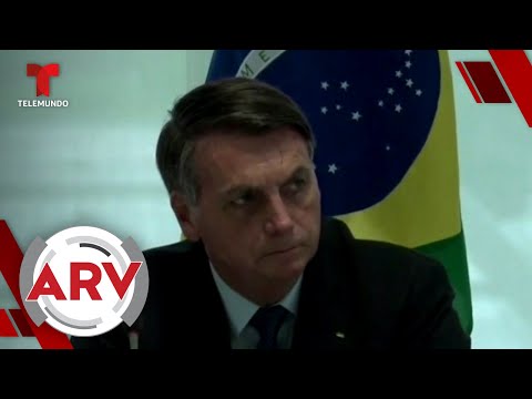 El presidente de Brasil arroja positivo a coronavirus | Al Rojo Vivo | Telemundo