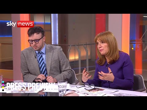 Sky News Press Preview | Thursday 8 January 2026
