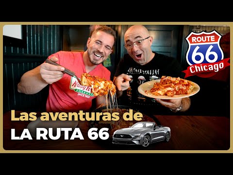 La FAMOSA PIZZA ESTILO CHICAGO - LA RUTA 66 GASTRONÓMICA 1: Chicago