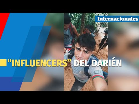 “Influencers” del Darién: una travesía humana retransmitida en TikTok