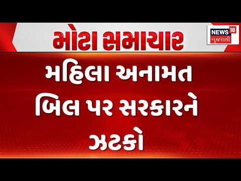 Women’s Reservation Bill Fails in Lok Sabha |  મહિલા અનામત બિલ પર સરકારને ઝટકો | Gujarati Samachar