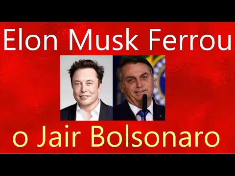 O dia que Elon Musk Ferrou o Jair Bolsonaro, por causa dos seus ataques ao Brasil e a Democracia