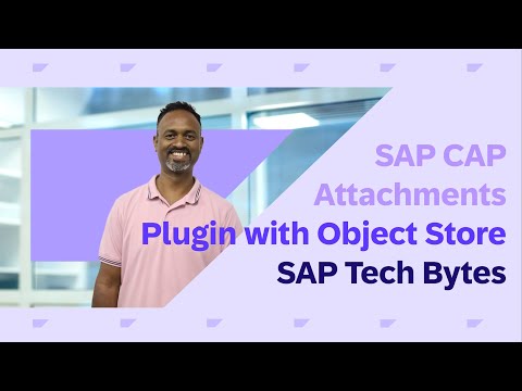 SAP CAP Attachments plugin with Object Store and Malware Scan Service