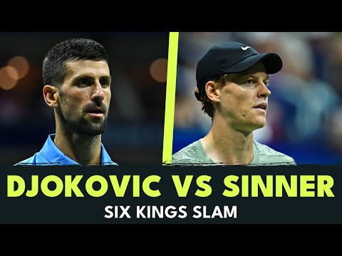 Novak Djokovic vs Jannik Sinner INTENSE Match Highlights | Six Kings Slam 2024