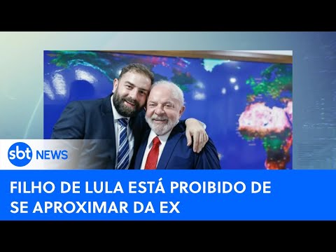 TJ concede medida protetiva à ex-companheira do filho de Lula | #SBTNewsnaTV (04/04/24)
