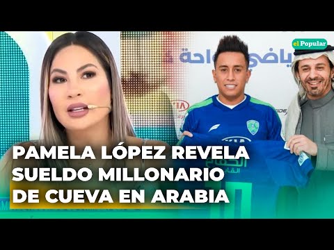 Pamela López difunde cuánto ganaba Christian Cueva mensualmente #elpopular