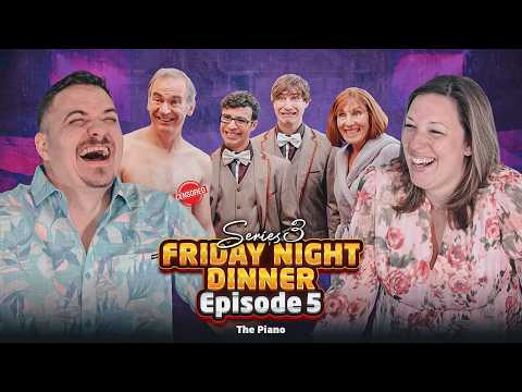 The Piano Tuner From Hell! 😡 Americans React to Friday Night Dinner S3E5