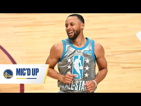 Stephen Curry MIC'D UP at 2022 NBA All-Star Game video clip