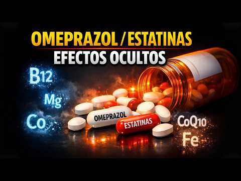 Omeprazol, estatinas y otros fármacos que pueden provocar déficits nutricionales | Dr. Chover